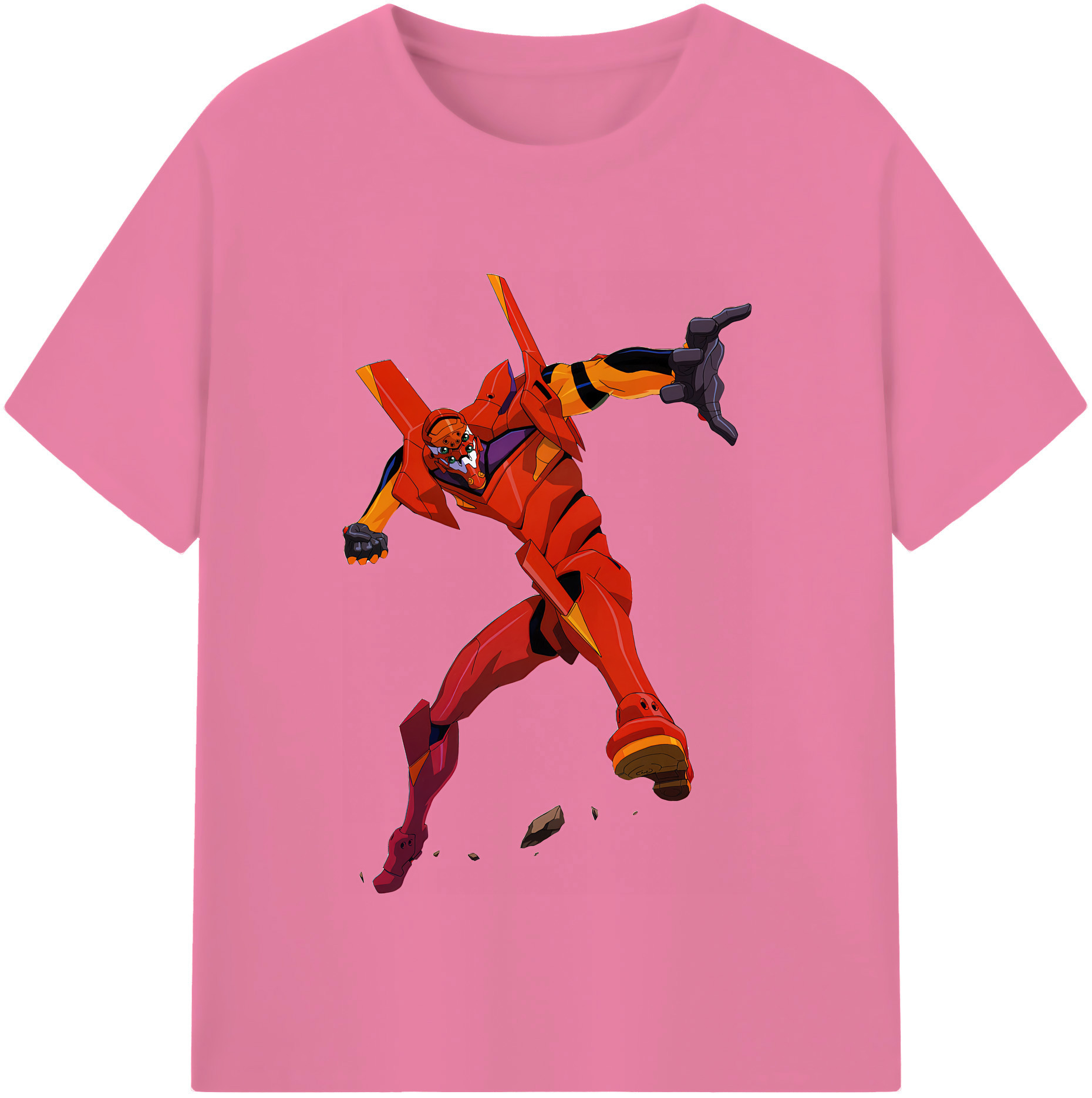 （画像用） EVA 新世紀エヴァンゲリオン 綿100％半袖Tシャツ（フロントプリント）